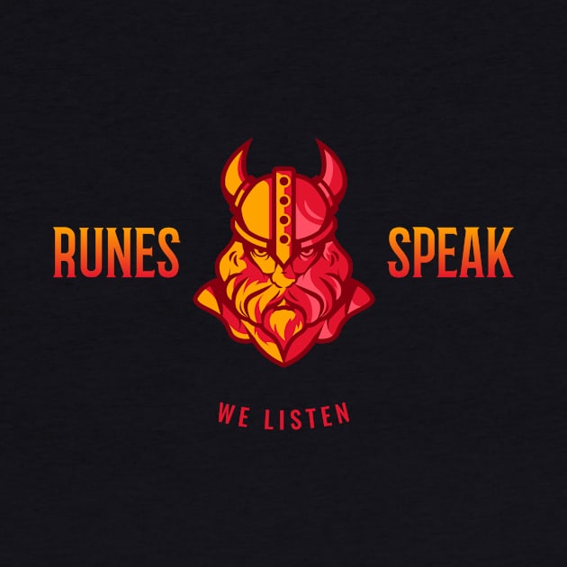 RUNES SPEAK WE LISTEN VIKING HISTORY by BICAMERAL